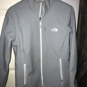 The North Face-Large Grey Women’s Softshell Jacket